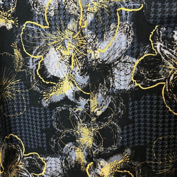 2/$30 Caribbean Blues Mens Hawaiian Button Down Shirt Size XL Blue Beach Surfer - Picture 4 of 11